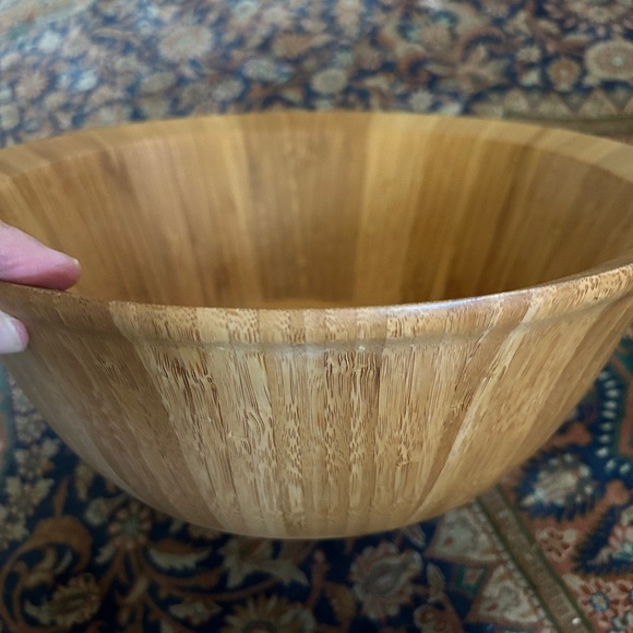 Other - Large bamboo bowl in great condition!Perfect for food or display!
